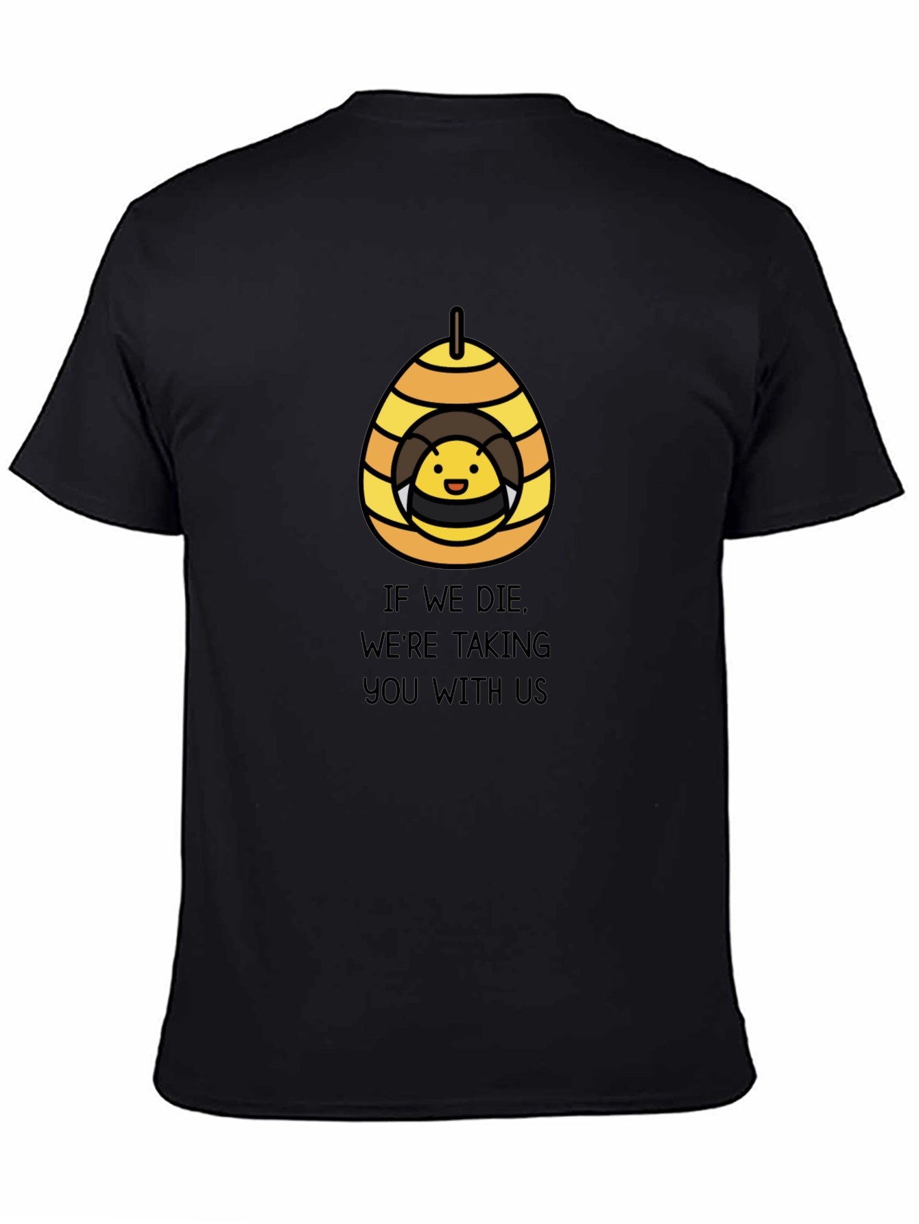 Bee Hive Threat T-Shirt - Funny Graphic Tee