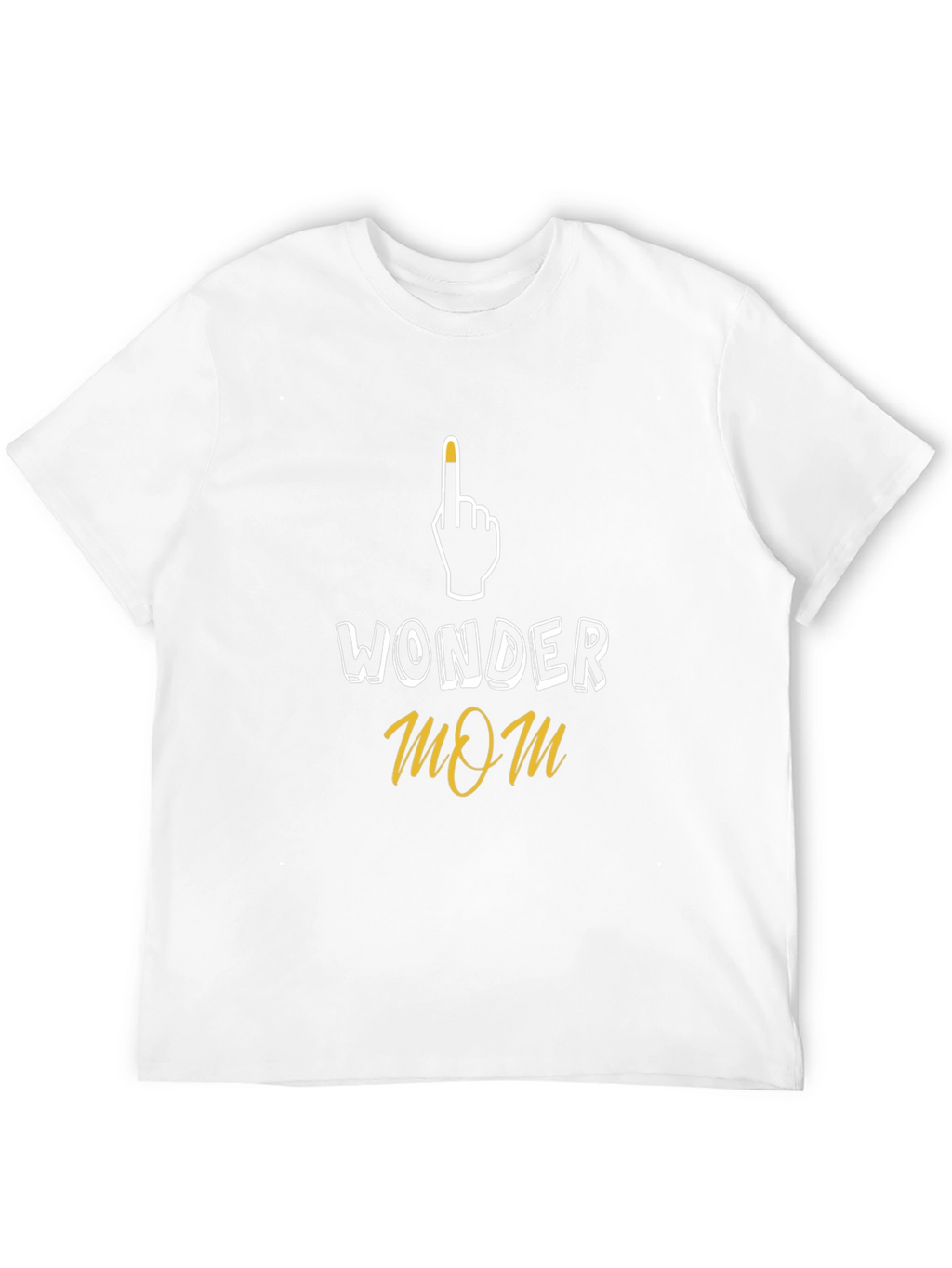 Wonder Mom Graphic T-Shirt - Black