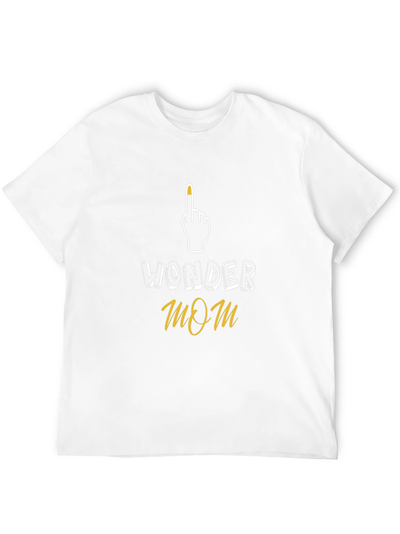 Wonder Mom Graphic T-Shirt - Black