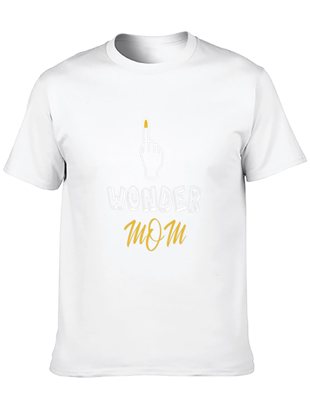 Wonder Mom Graphic T-Shirt - Black