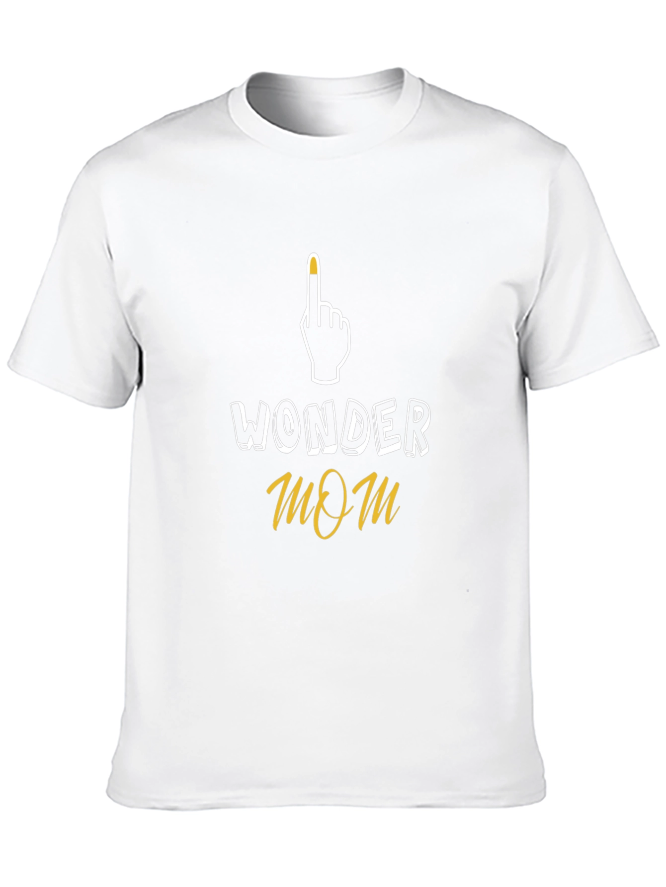 Wonder Mom Graphic T-Shirt - Black