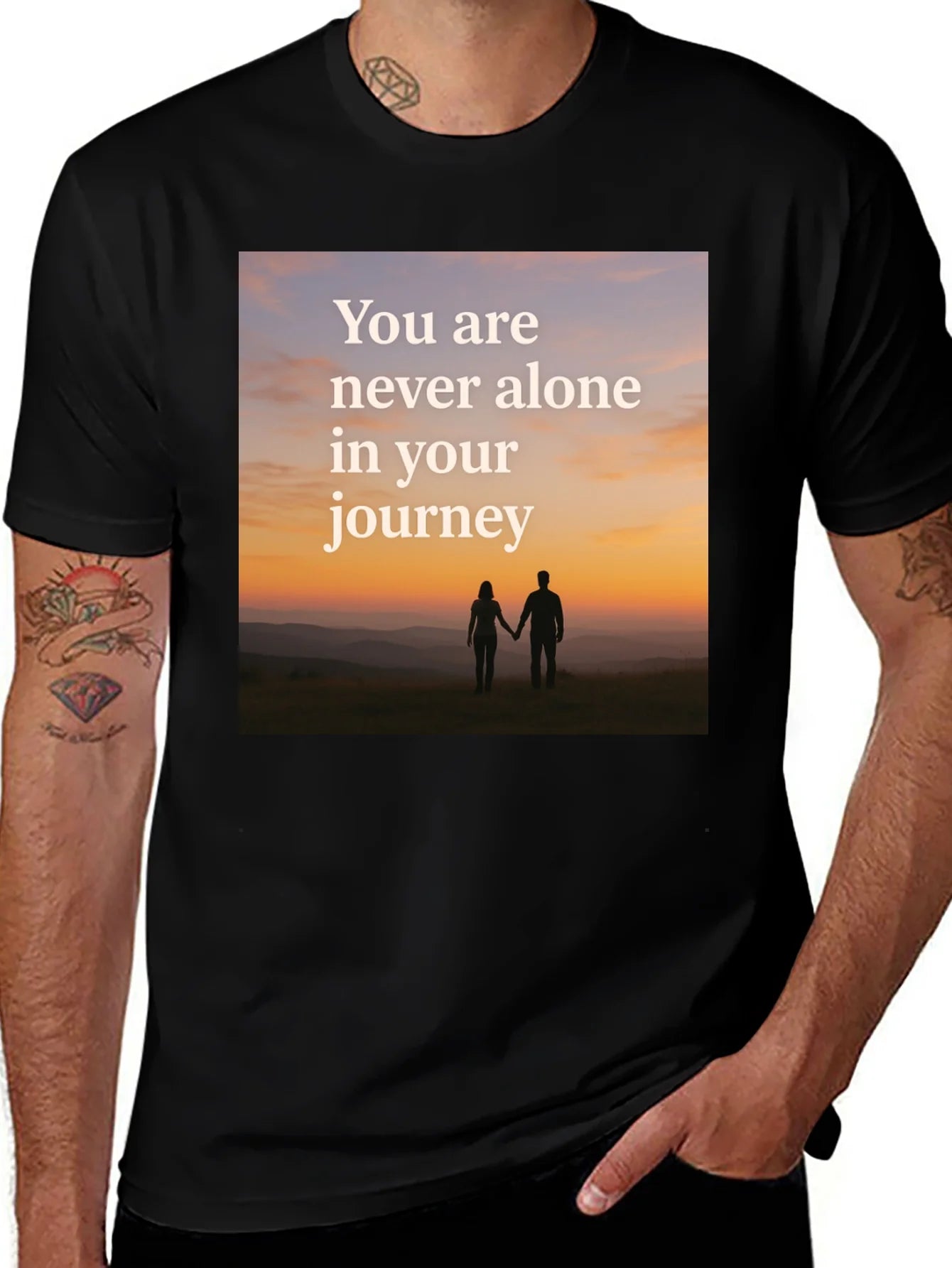 Inspirational Journey Graphic T-Shirt