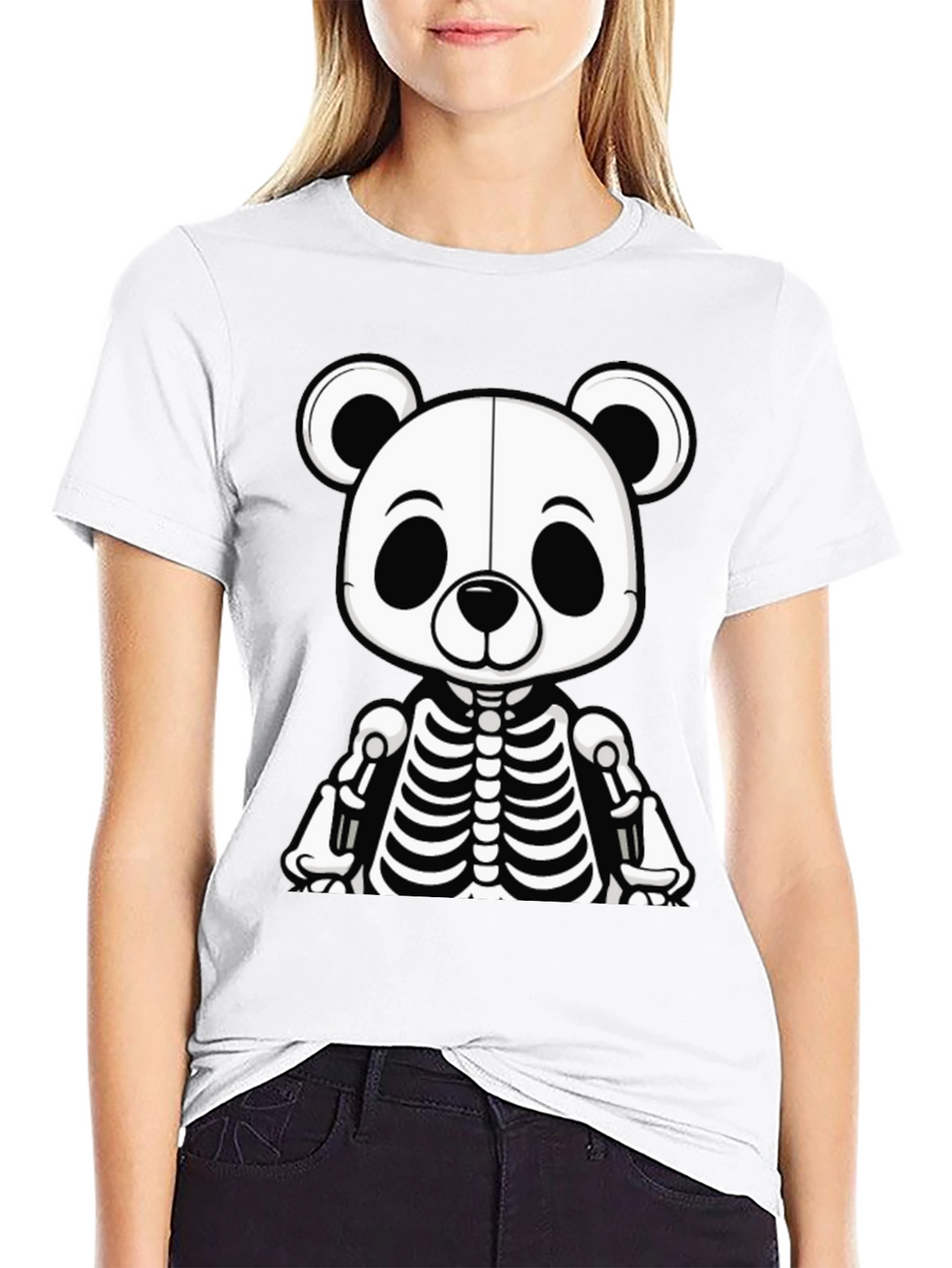 Skeleton Bear T-Shirt - Halloween