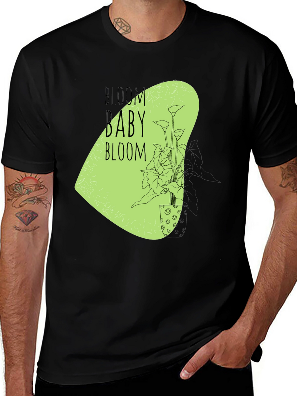Bloom Baby Bloom Graphic T-Shirt