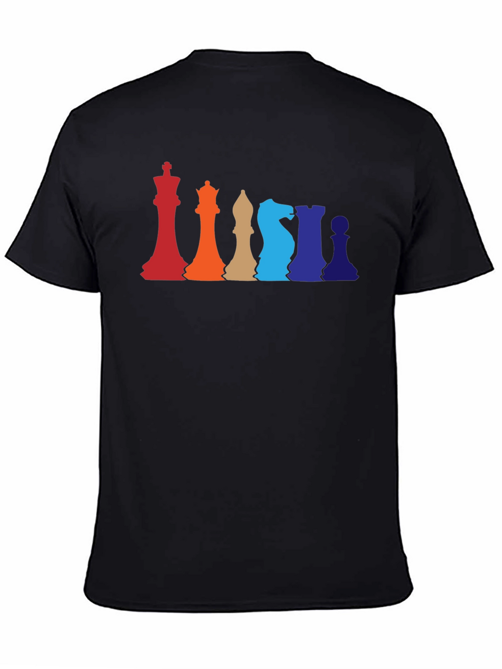 Colorful Chess Piece T-Shirt
