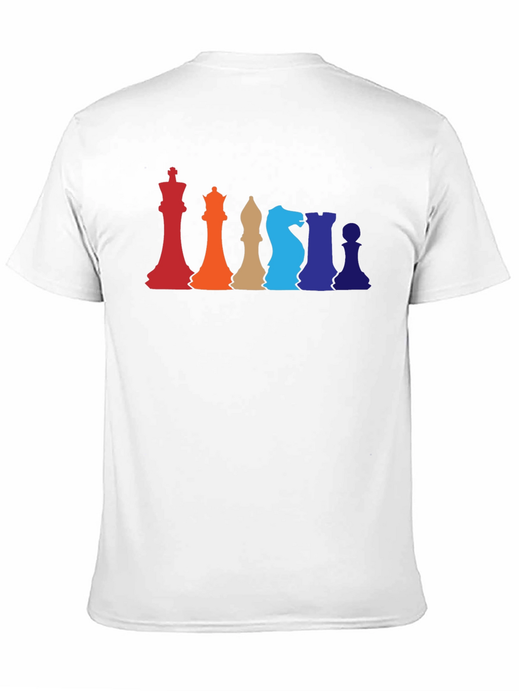 Colorful Chess Piece T-Shirt