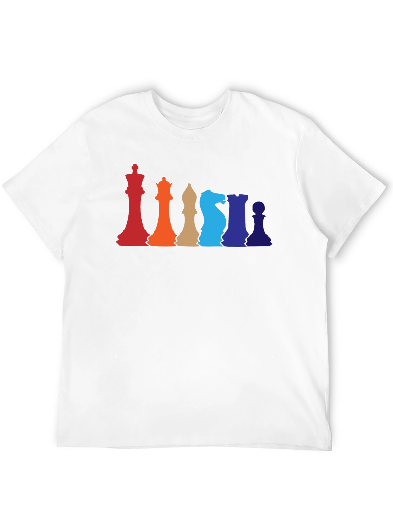 Colorful Chess Piece T-Shirt