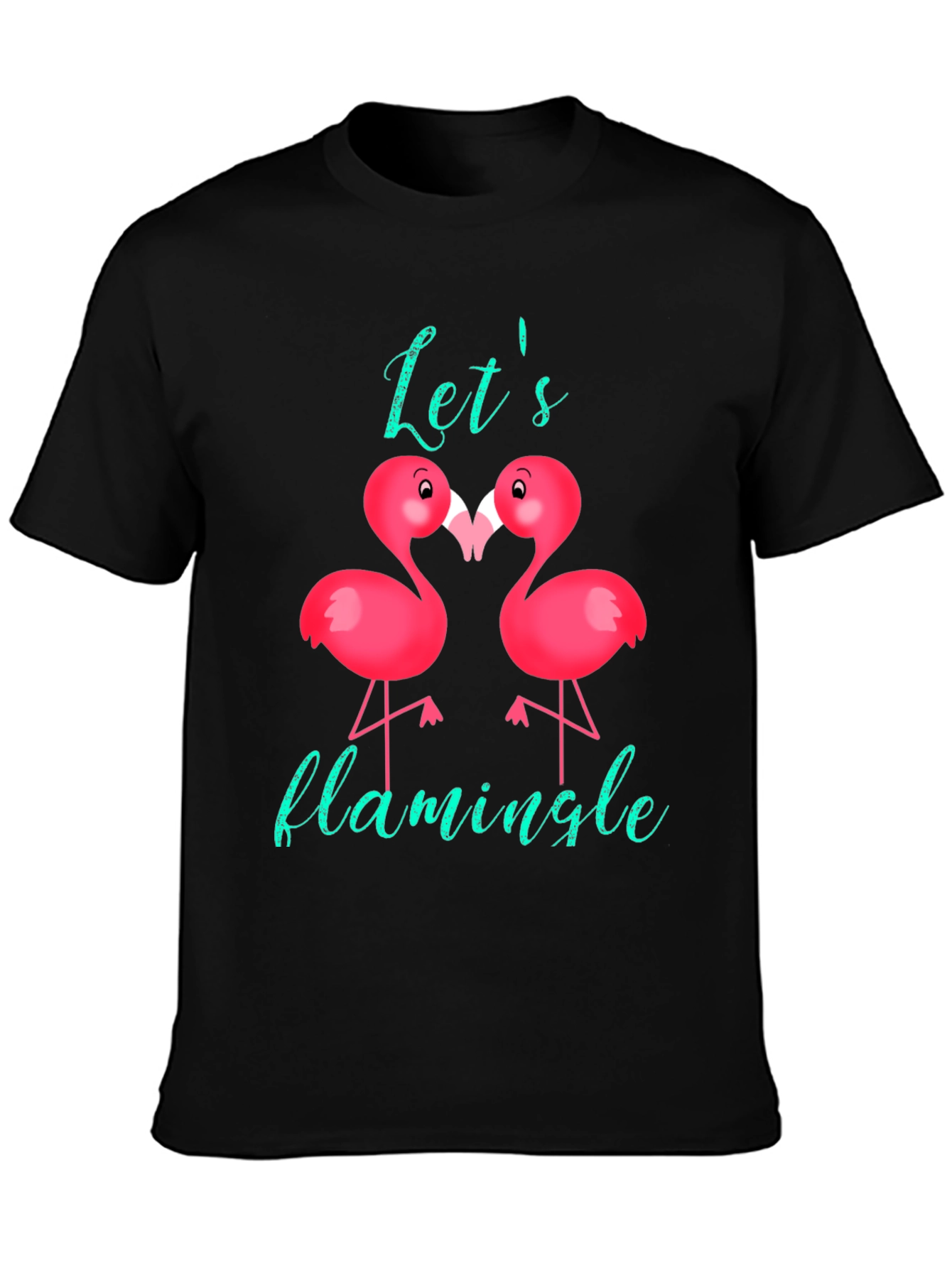 Lets Flamingle Graphic Tee