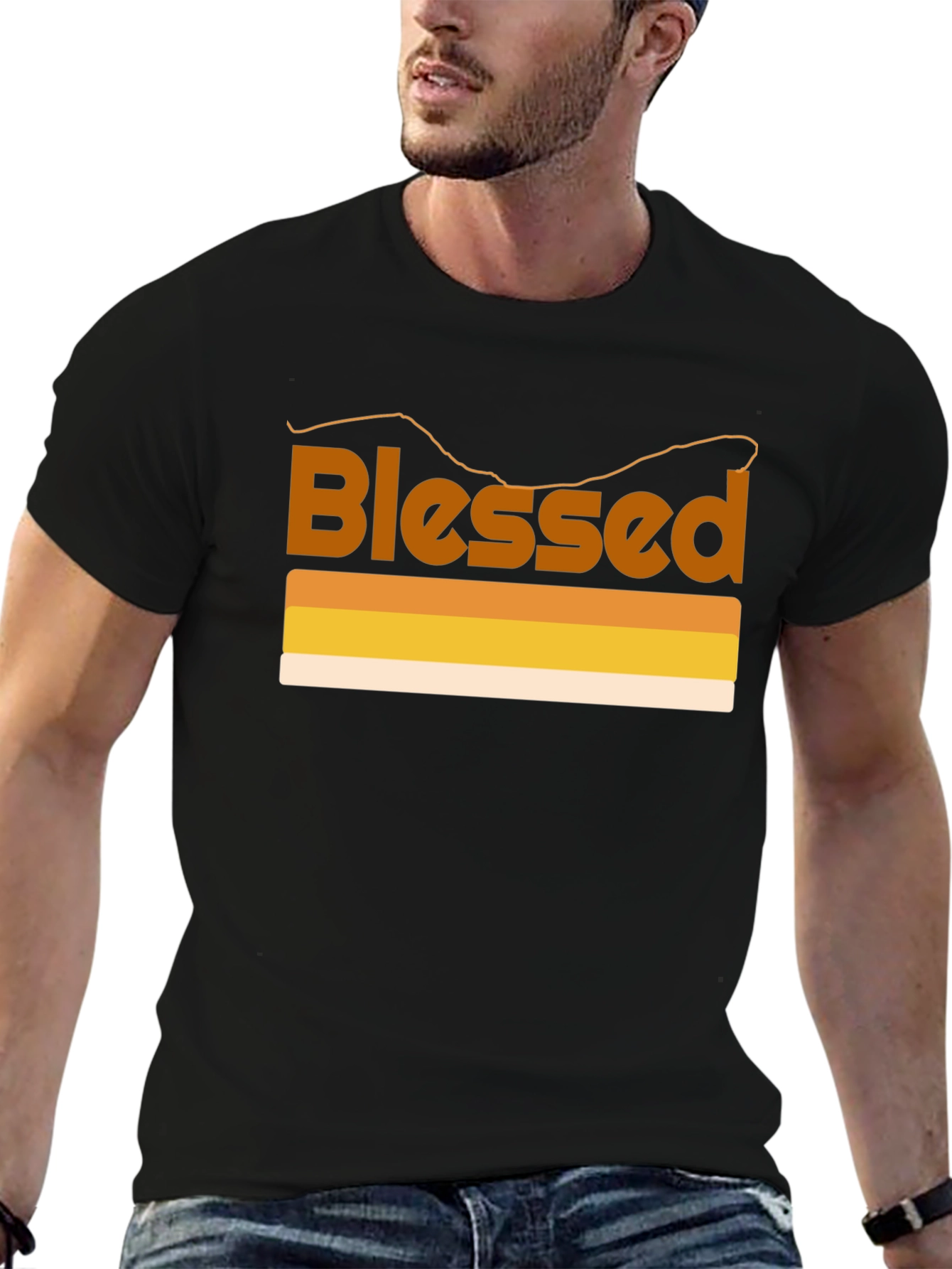 Blessed Graphic T-Shirt - Retro Style