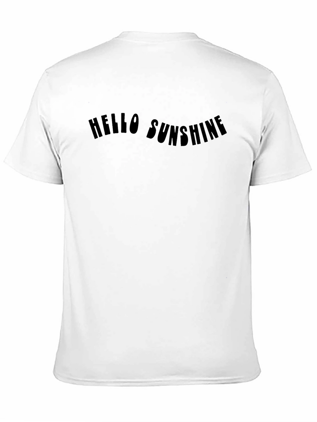 Hello Sunshine Graphic Tee - Black