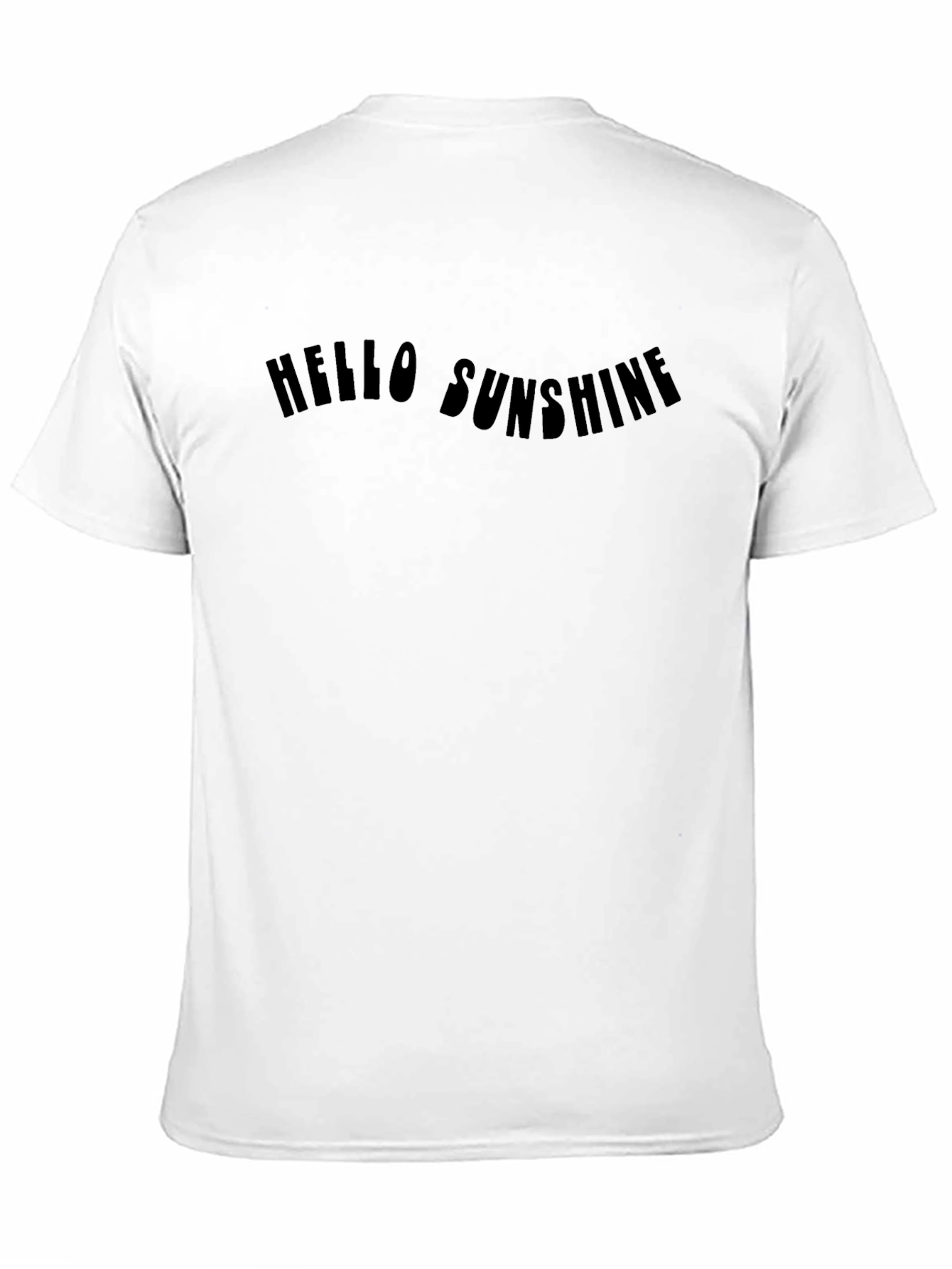 Hello Sunshine Graphic Tee - Black