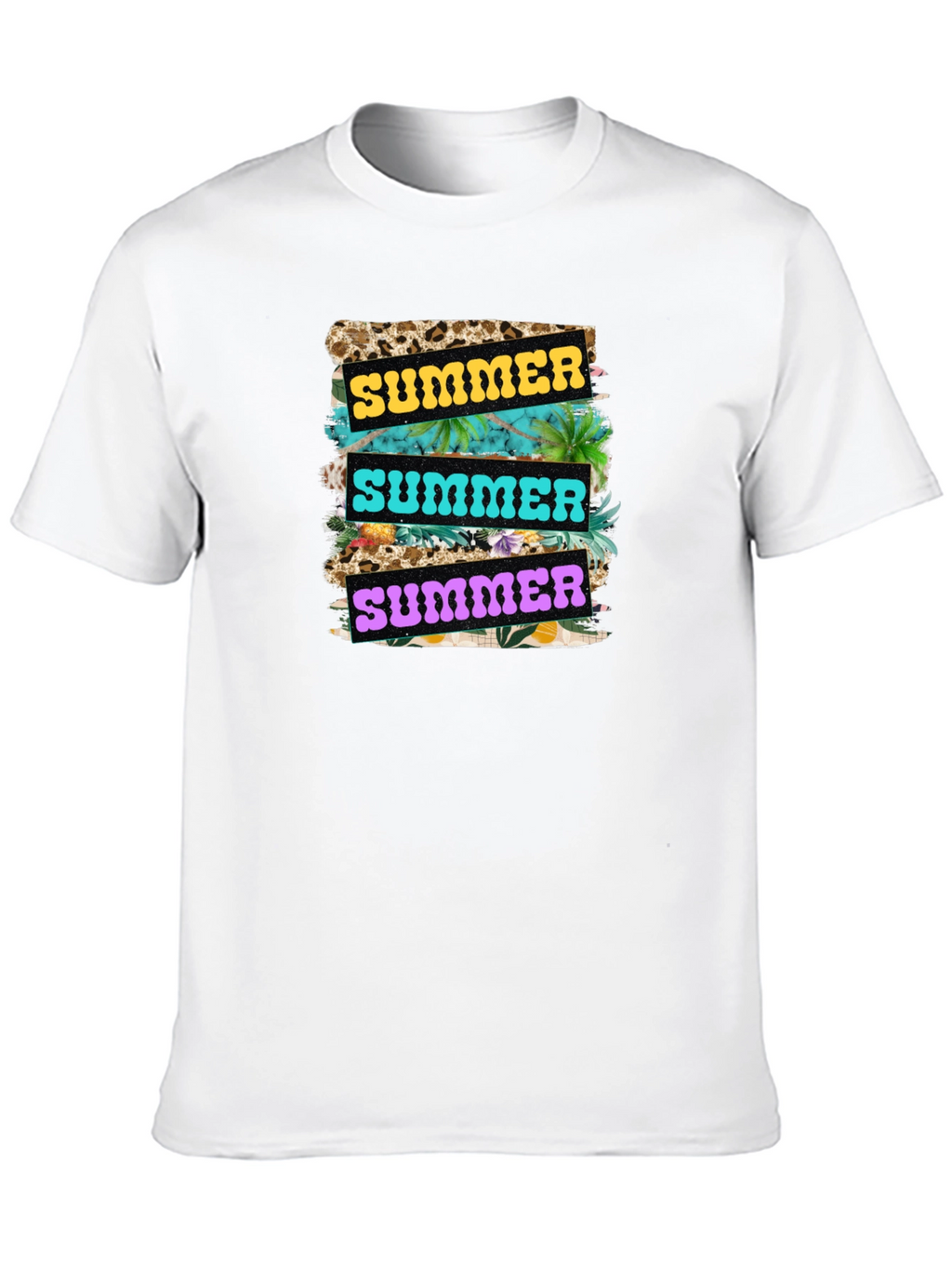 Summer Graphic Print T-Shirt
