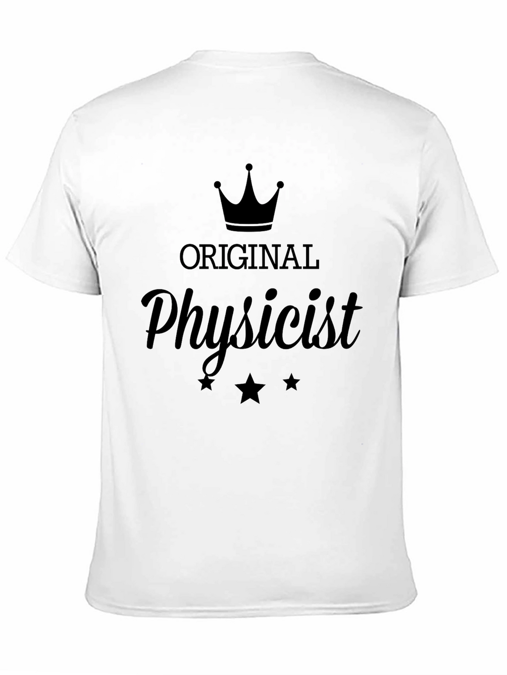 Original Physicist Graphic Tee - Black Crew Neck