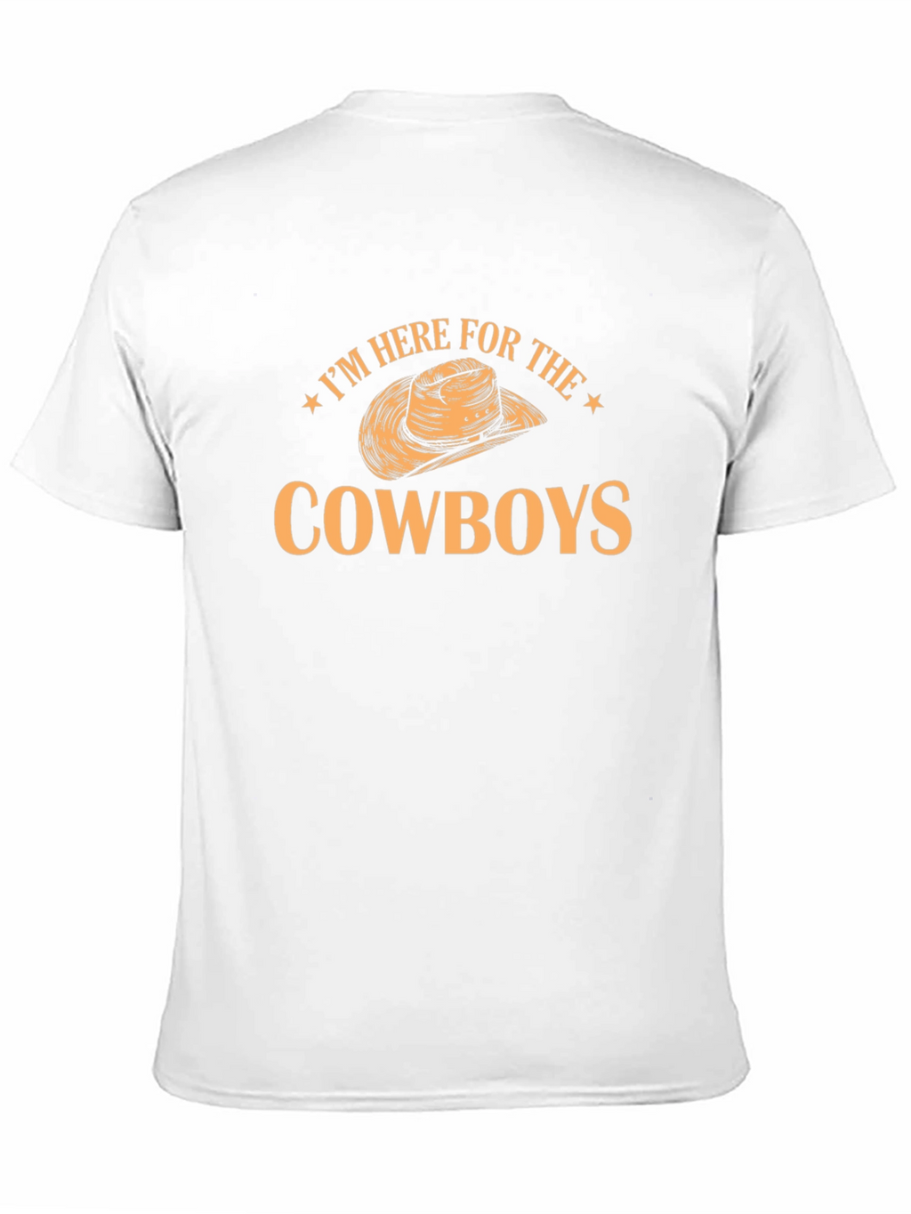 Cowboys Graphic T-Shirt - Here for the Cowboys!