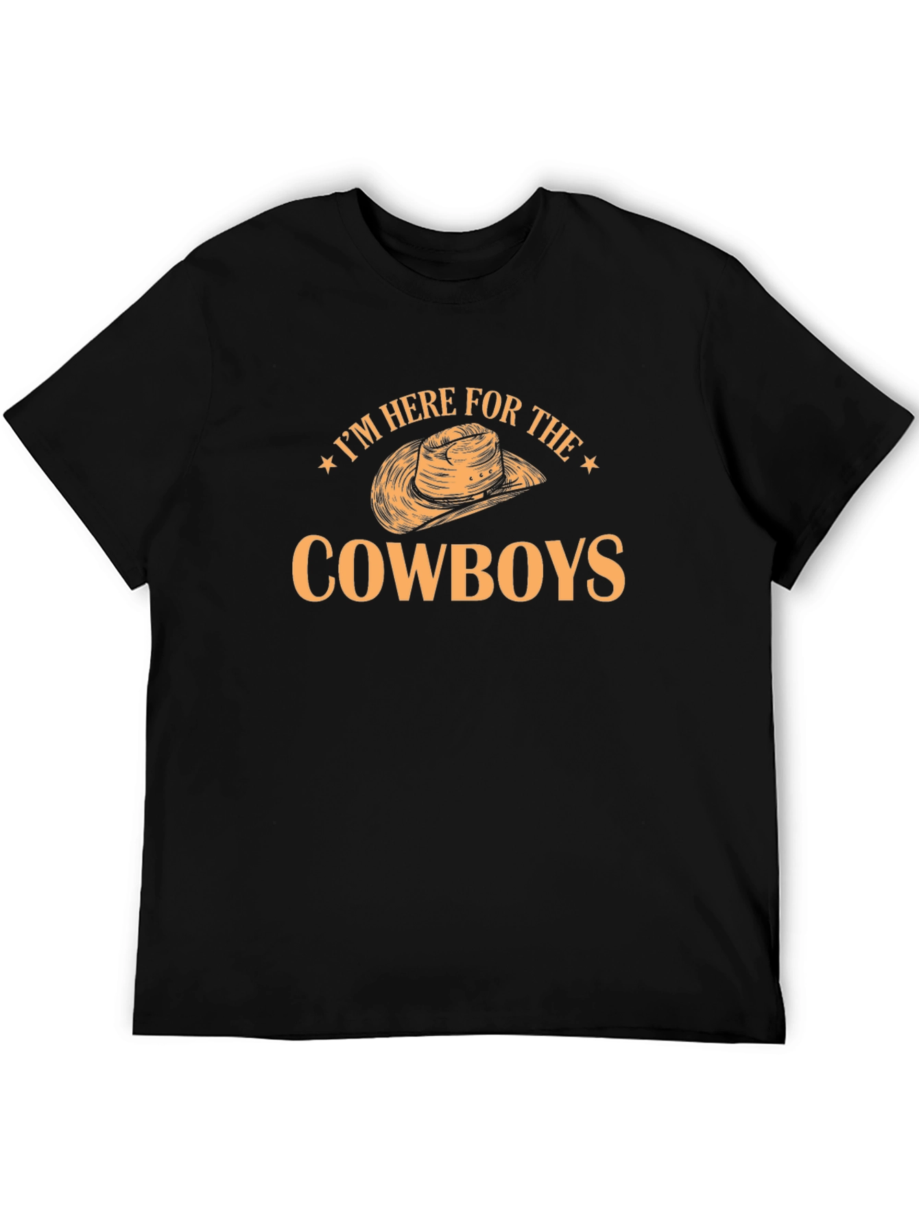 Cowboys Graphic T-Shirt - Here for the Cowboys!