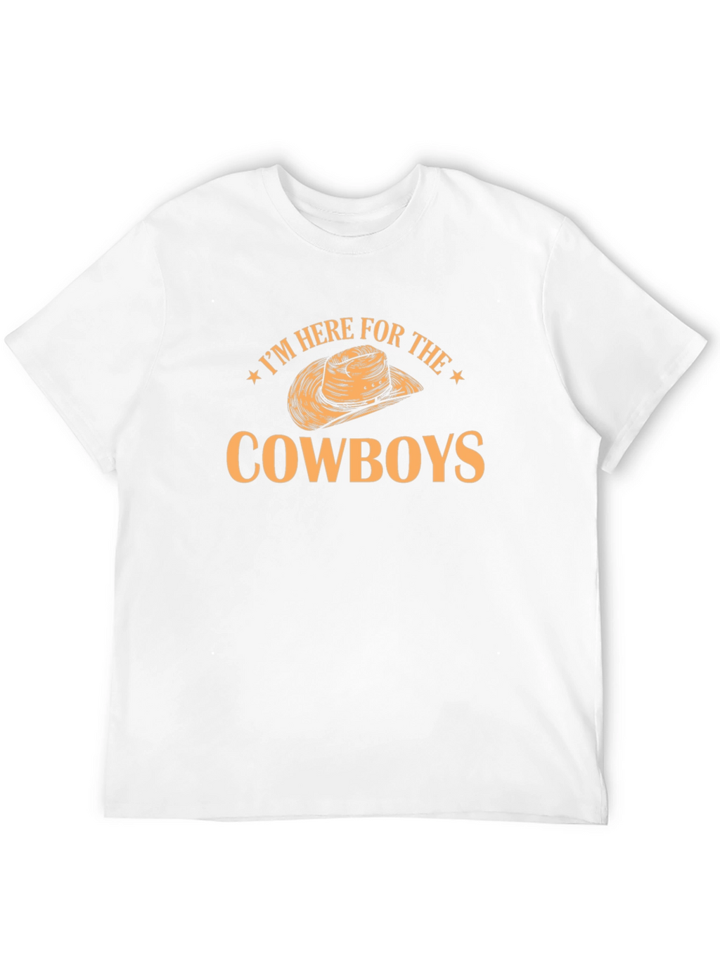 Cowboys Graphic T-Shirt - Here for the Cowboys!