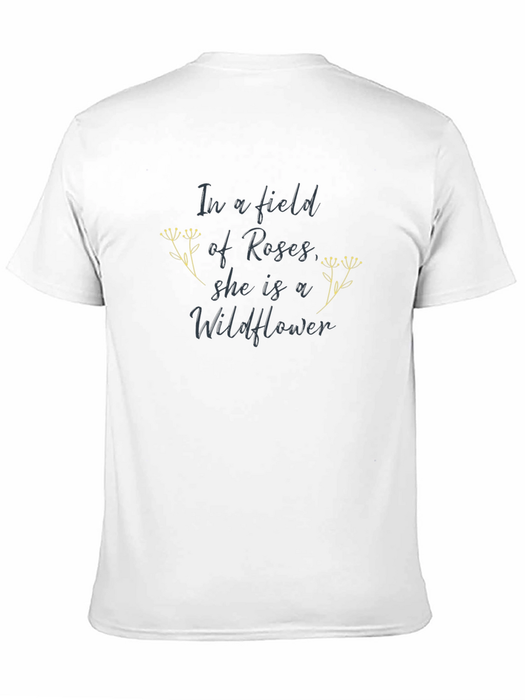 Wildflower Graphic T-Shirt - Black