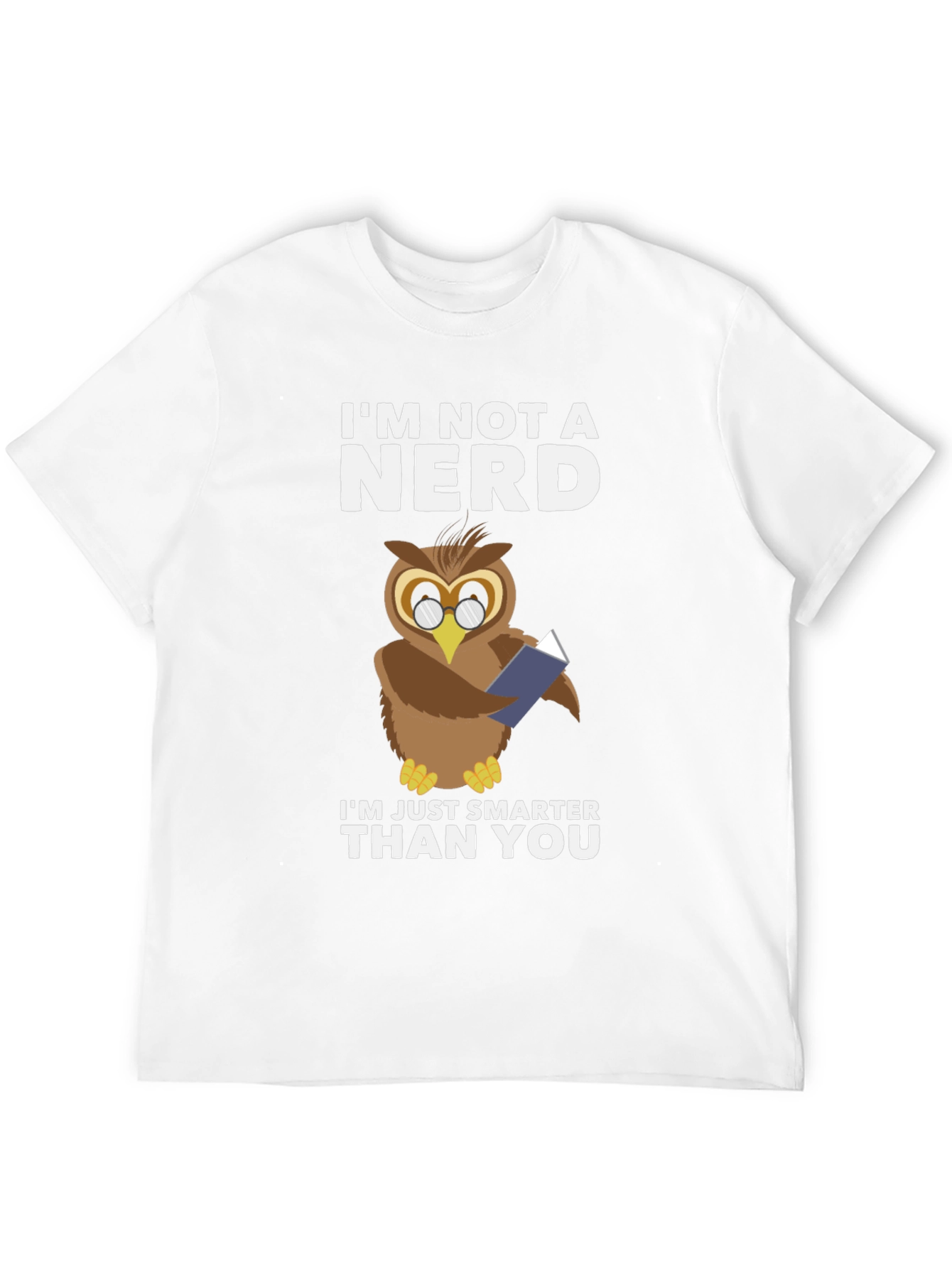 Im Not A Nerd Owl T-Shirt