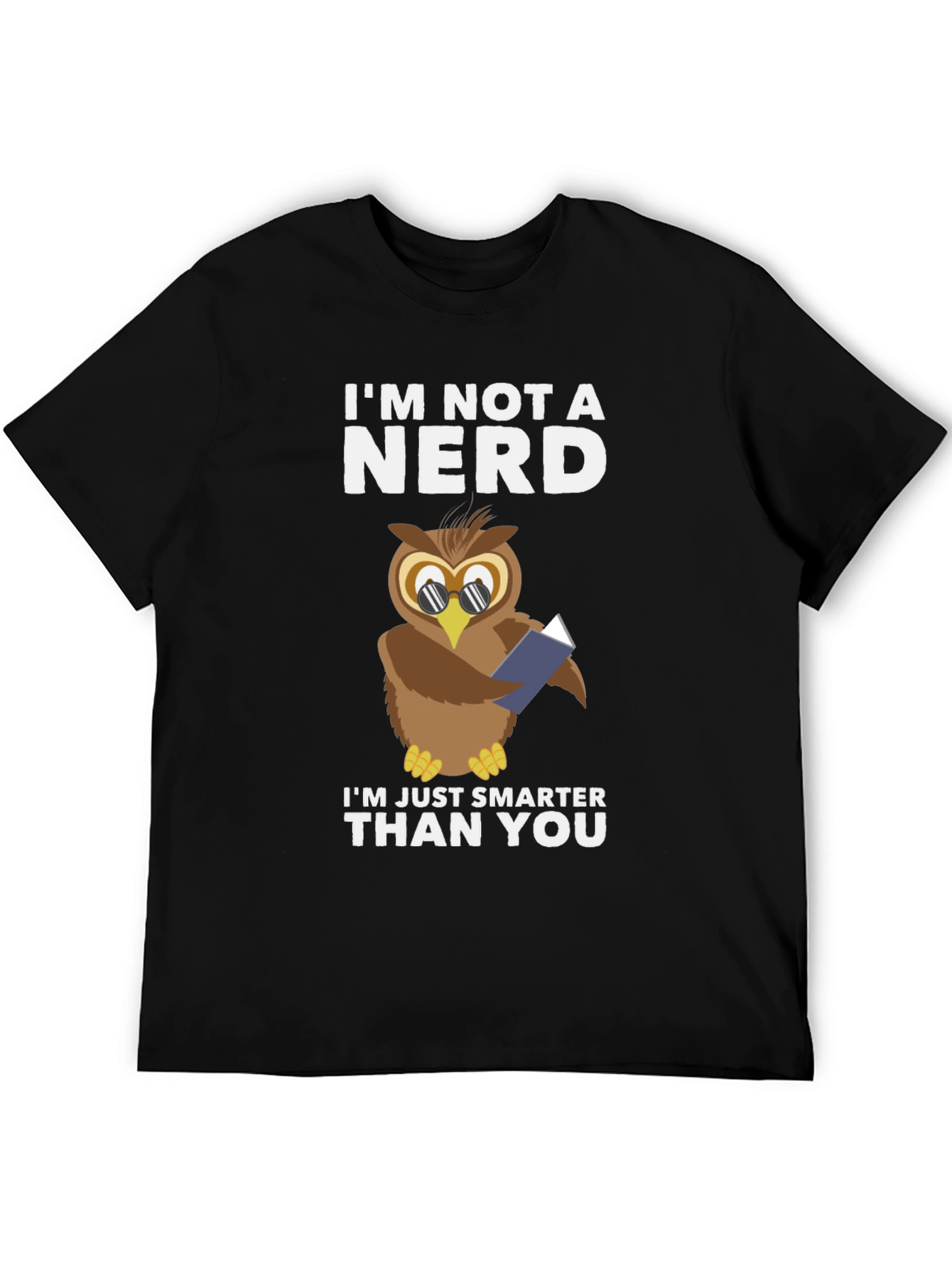 Im Not A Nerd Owl T-Shirt
