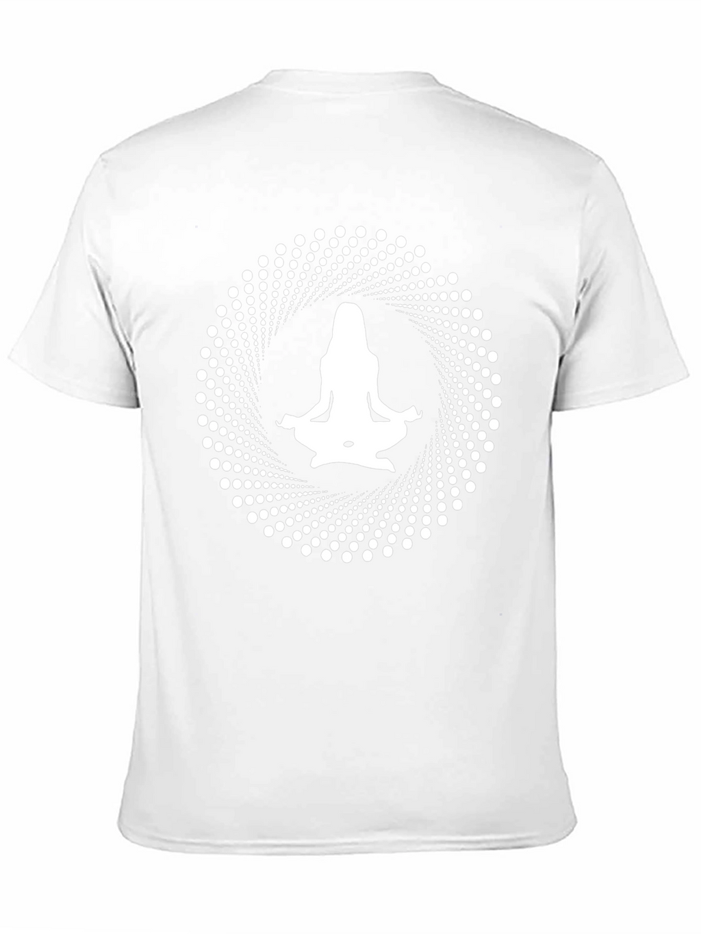 Yoga Pose Graphic Black T-Shirt