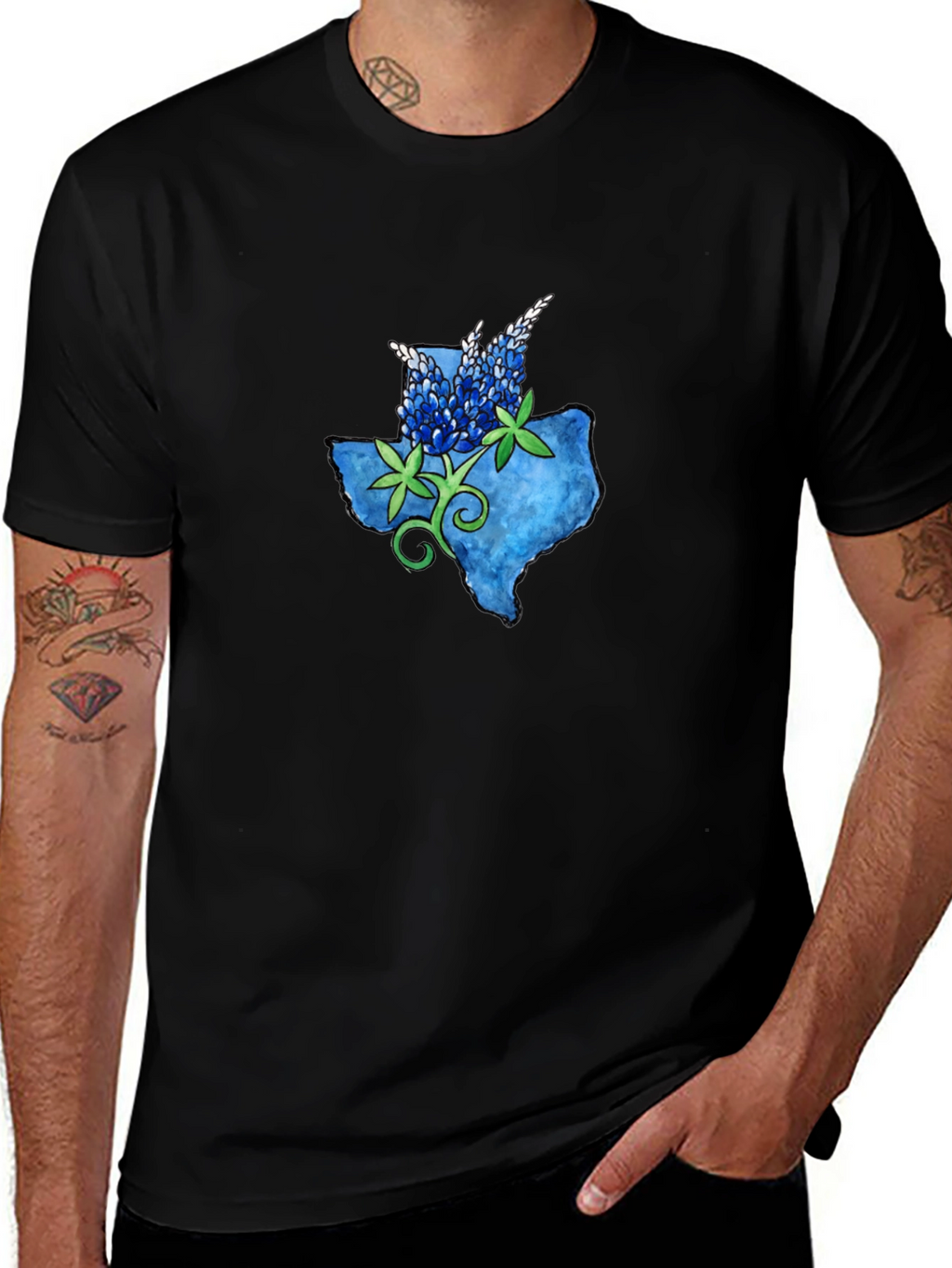 Texas Bluebonnet T-Shirt - State Pride
