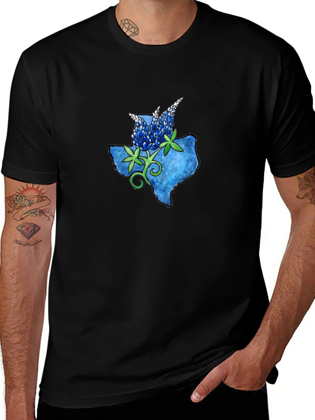 Texas Bluebonnet T-Shirt - State Pride