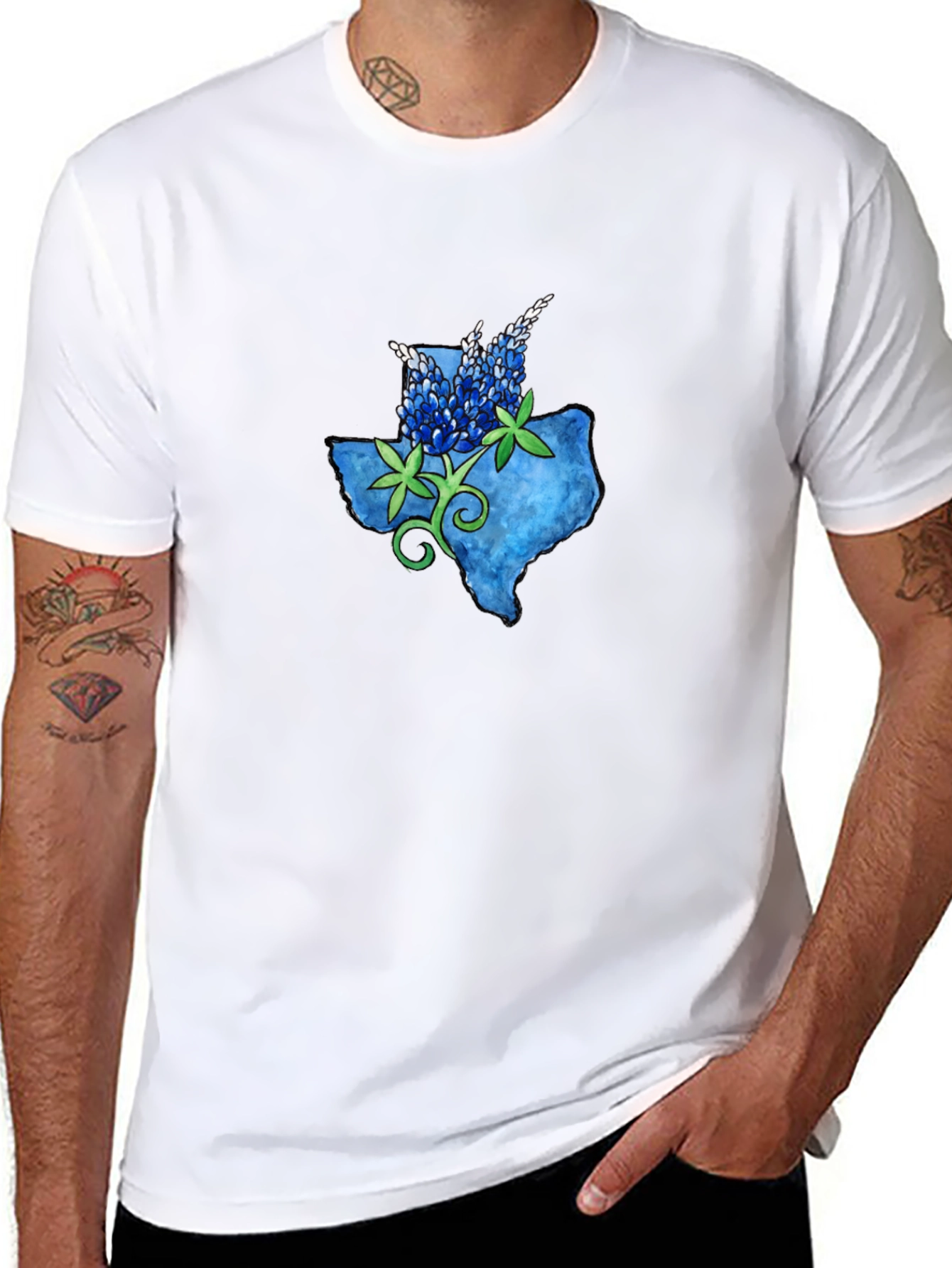Texas Bluebonnet T-Shirt - State Pride