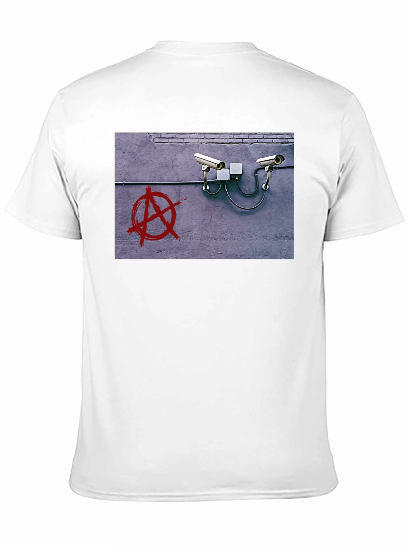 Anarchy Surveillance Tee - Street Style