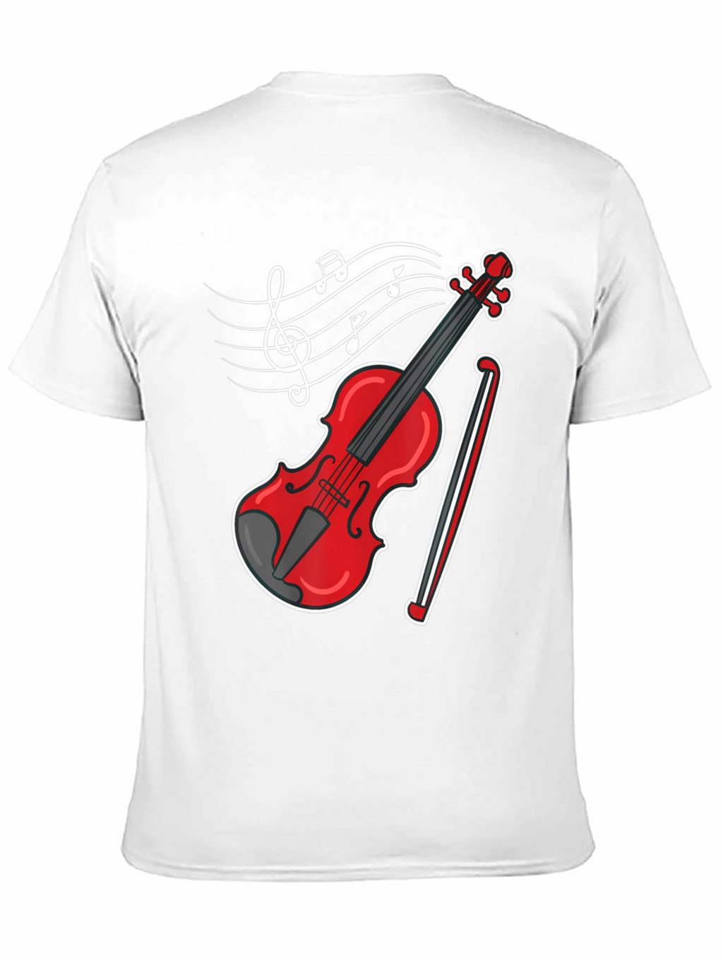 Musical Violin Graphic T-Shirt