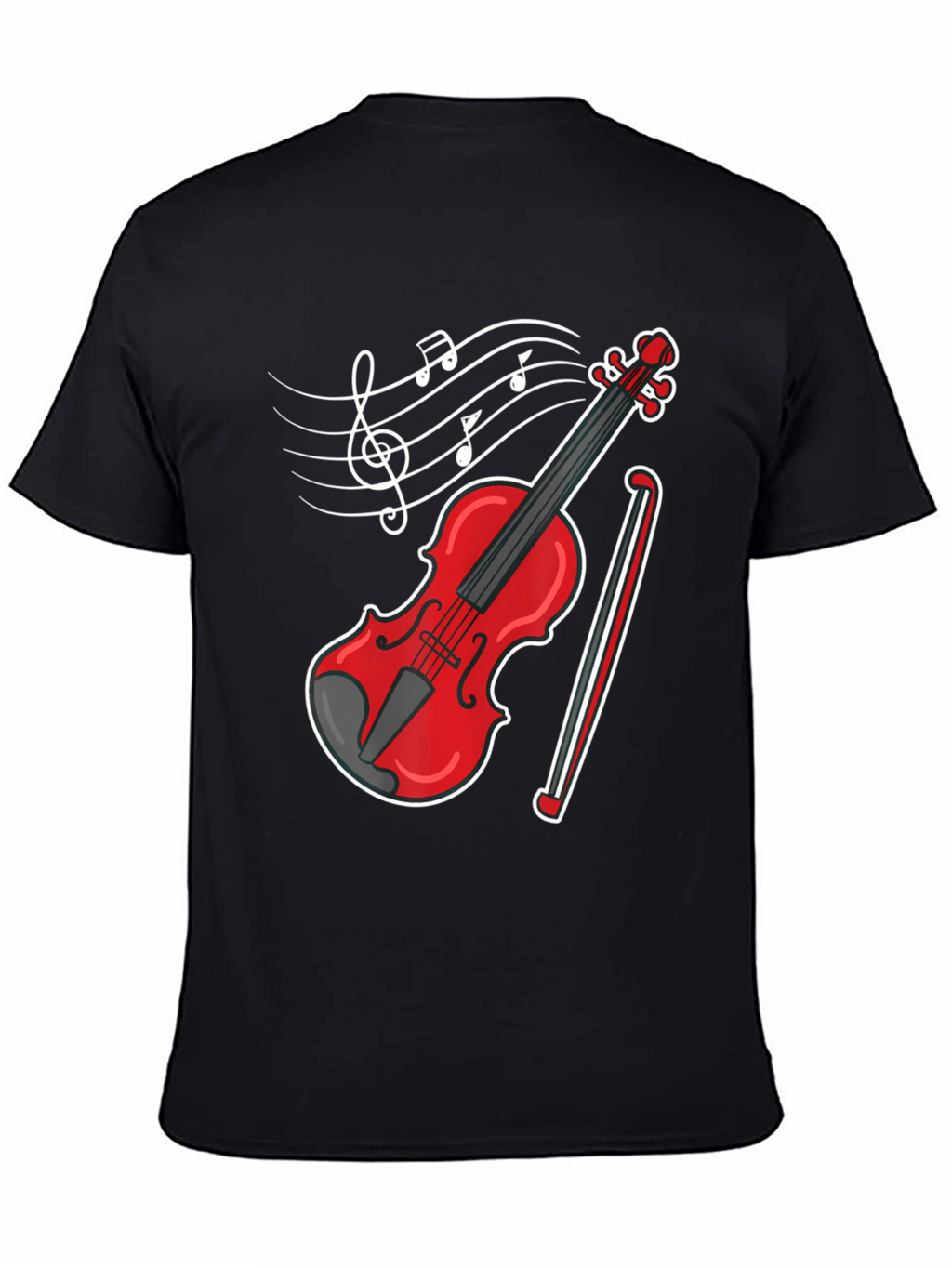 Musical Violin Graphic T-Shirt