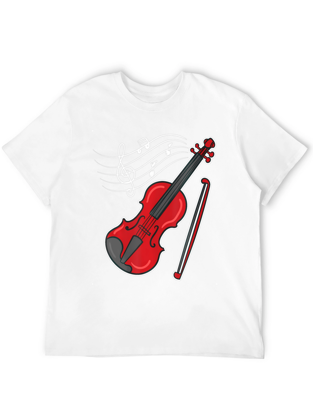 Musical Violin Graphic T-Shirt