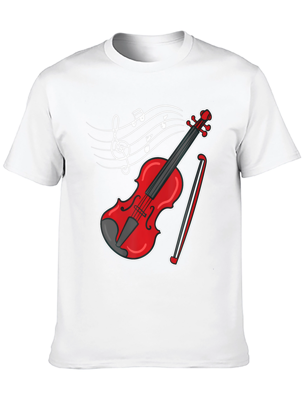 Musical Violin Graphic T-Shirt