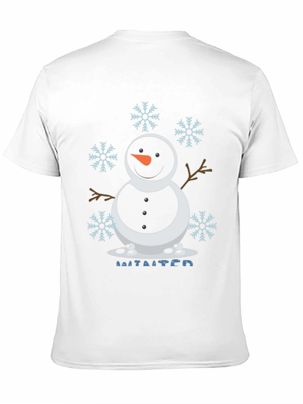 Snowman Winter Holiday T-Shirt - Festive Season Tee