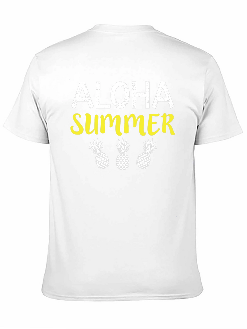 Aloha Summer Pineapple Graphic T-Shirt
