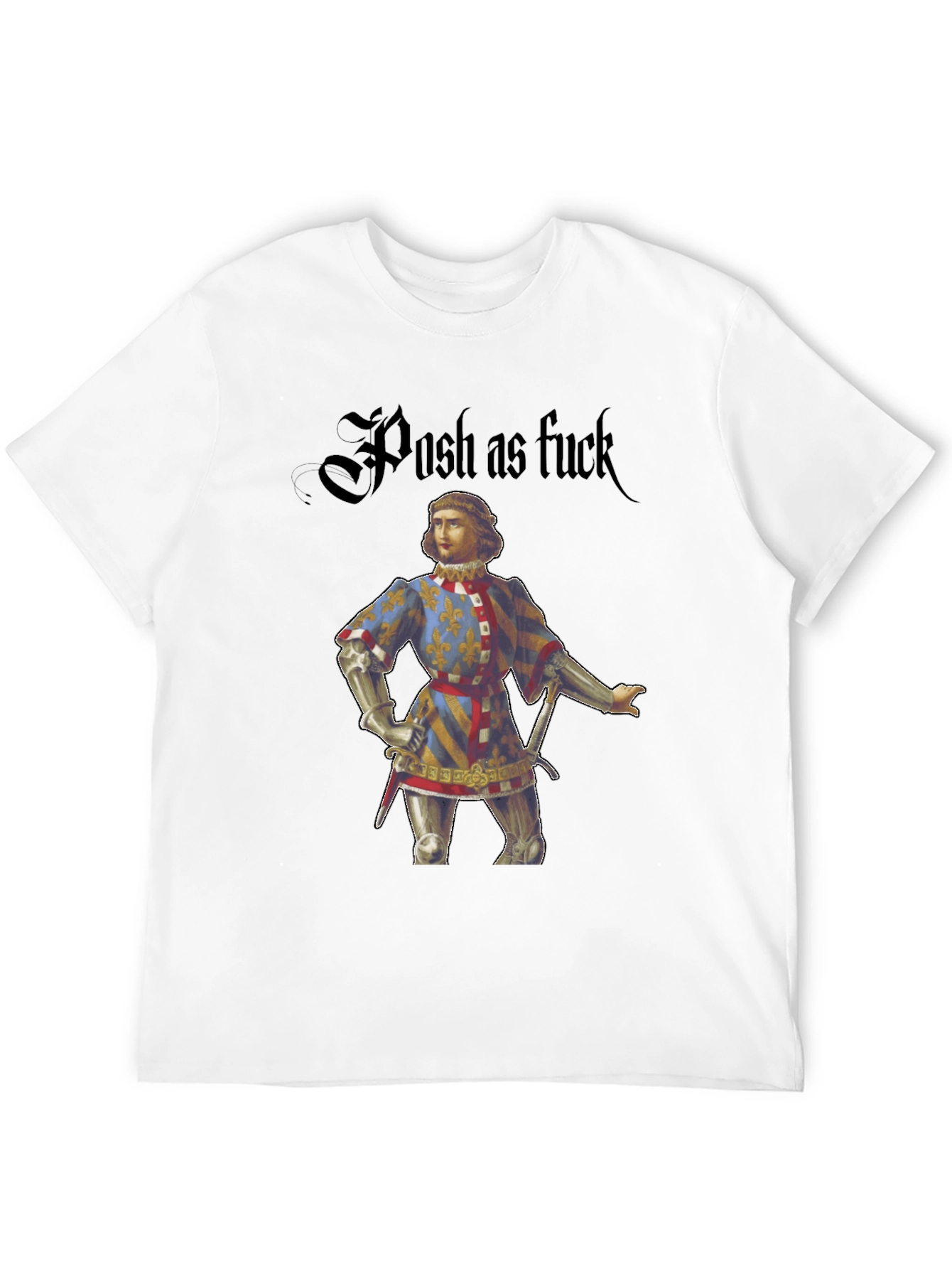 Posh Medieval Knight T-Shirt