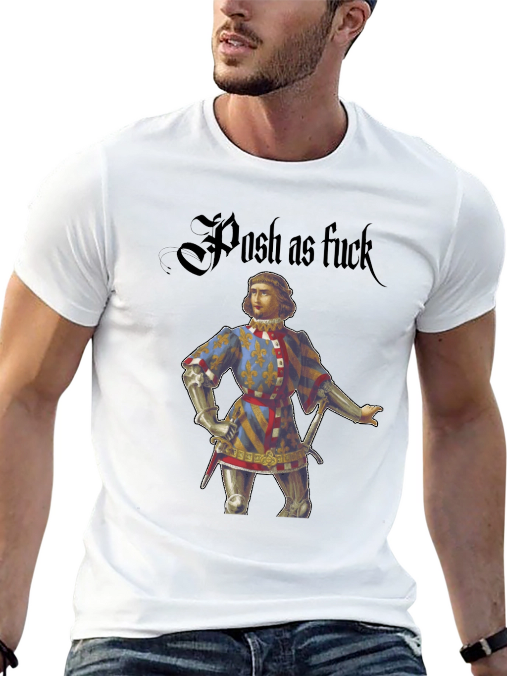 Posh Medieval Knight T-Shirt