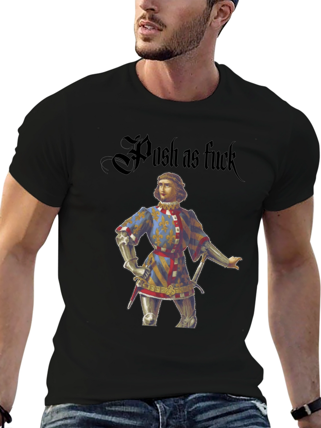 Posh Medieval Knight T-Shirt