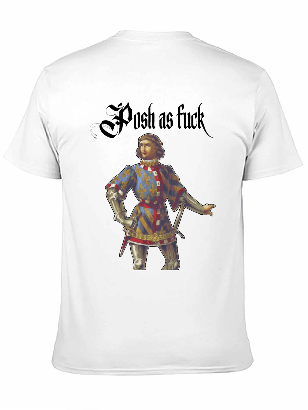 Posh Medieval Knight T-Shirt
