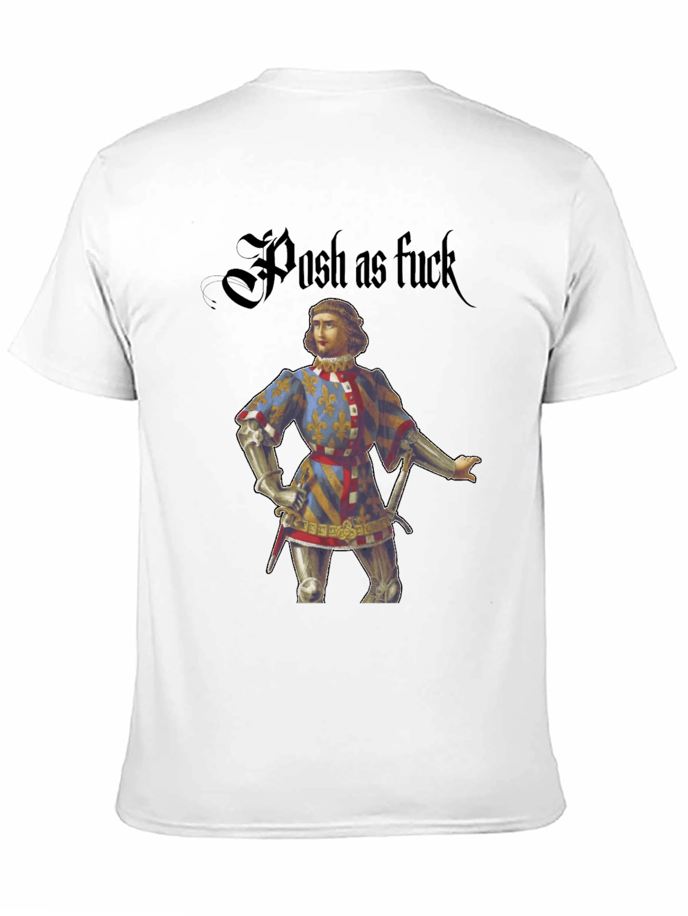 Posh Medieval Knight T-Shirt