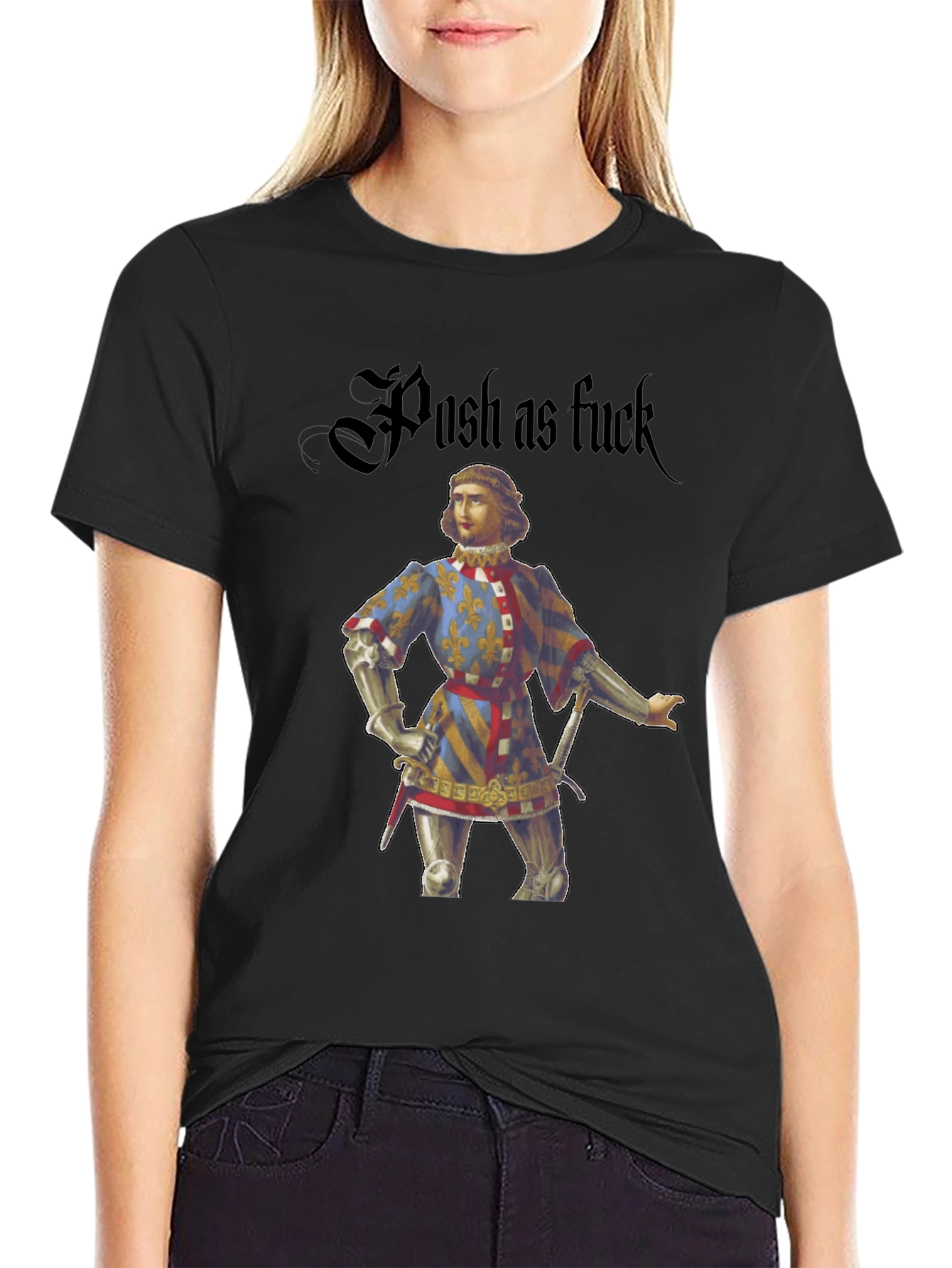 Posh Medieval Knight T-Shirt
