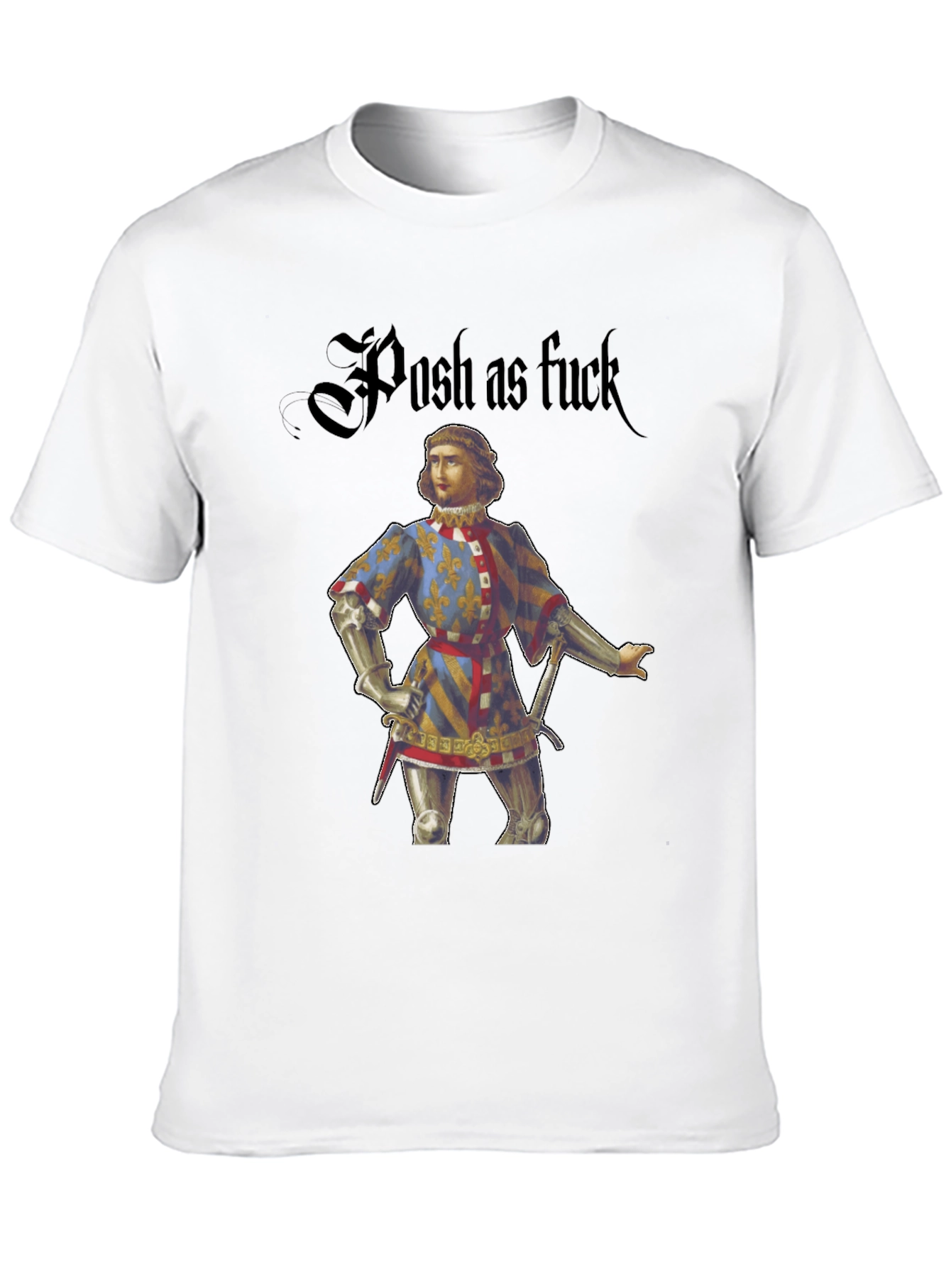 Posh Medieval Knight T-Shirt