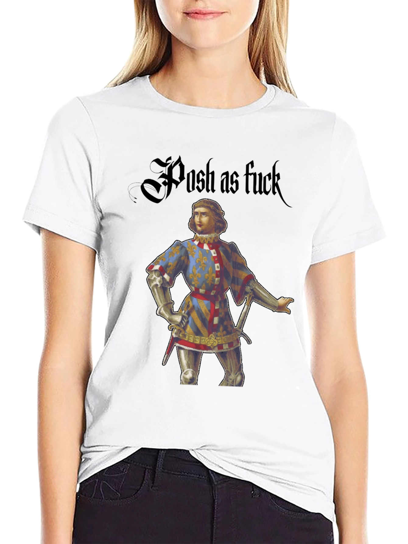 Posh Medieval Knight T-Shirt