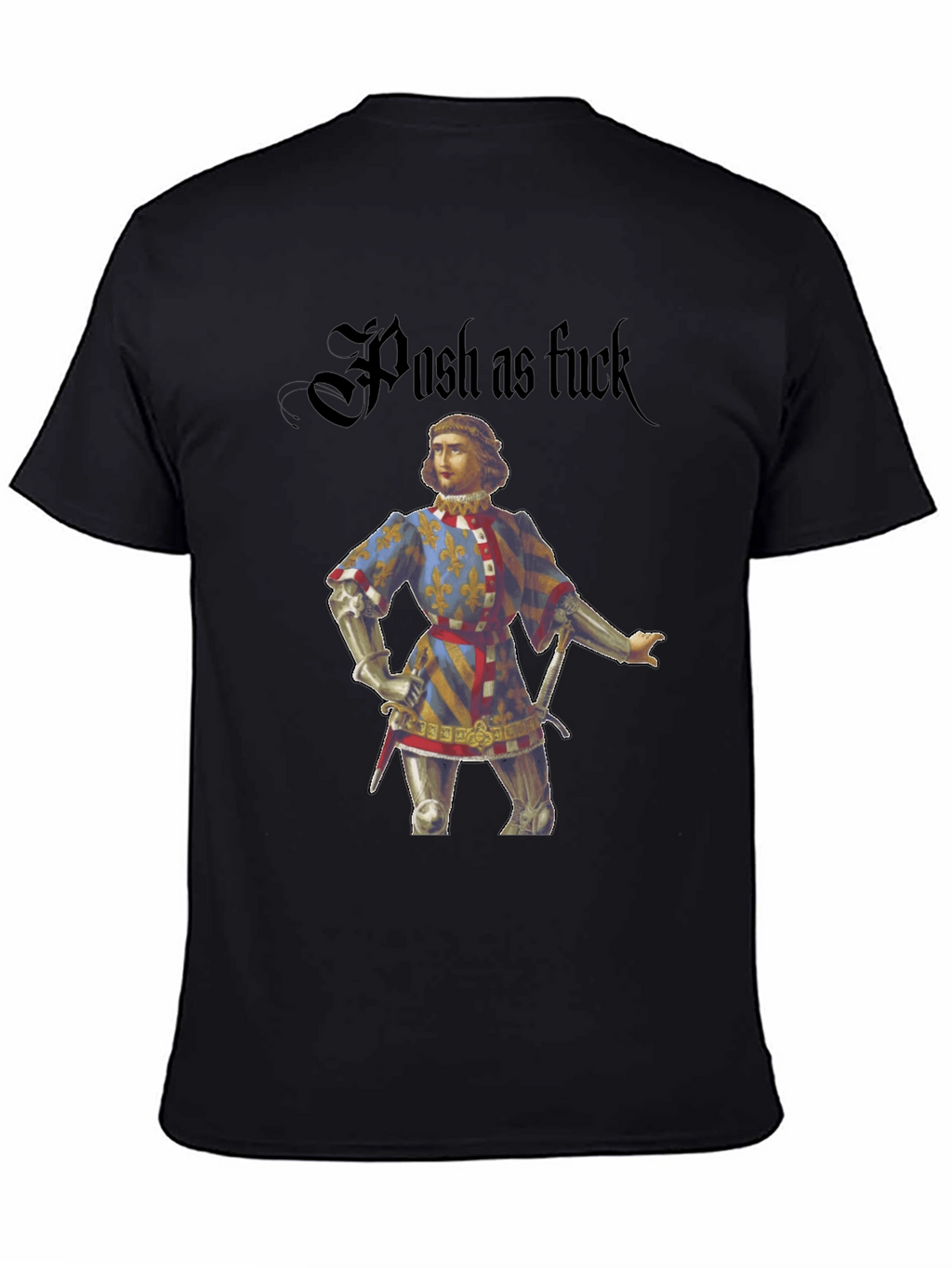 Posh Medieval Knight T-Shirt