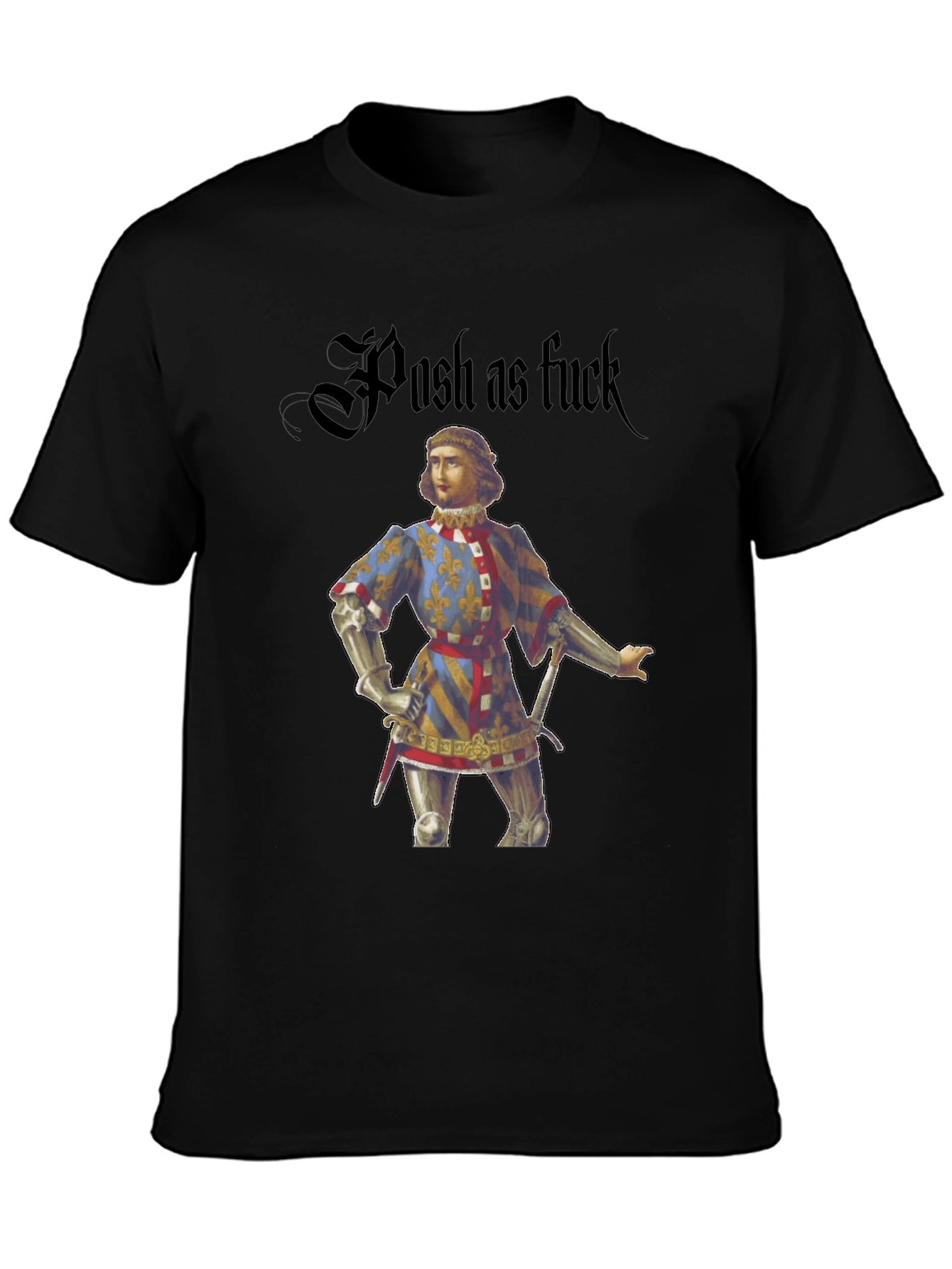Posh Medieval Knight T-Shirt