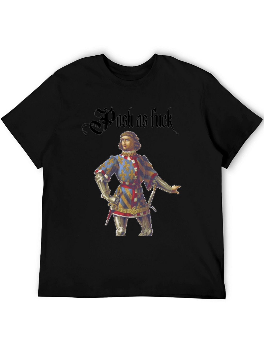 Posh Medieval Knight T-Shirt