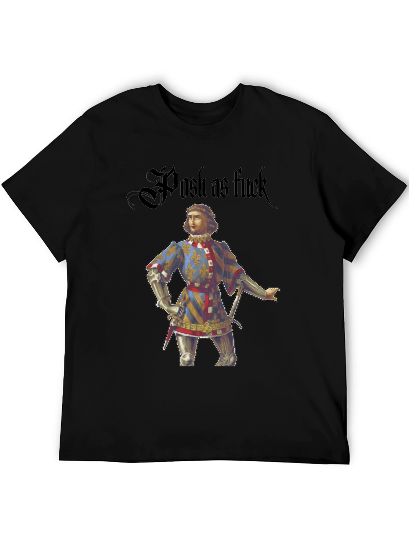 Posh Medieval Knight T-Shirt
