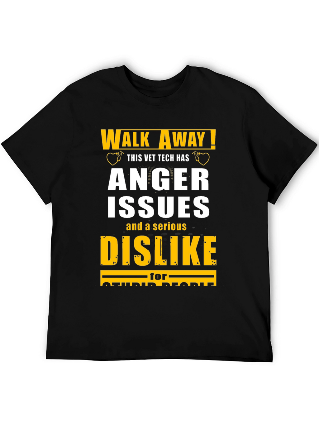 Vet Tech Anger Issues Graphic Tee