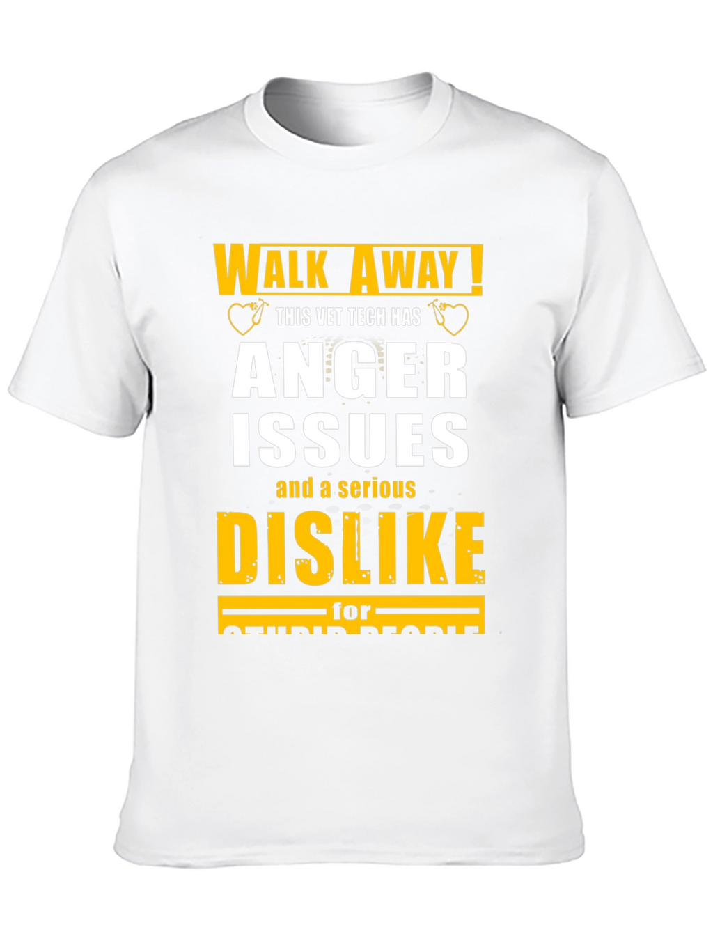 Vet Tech Anger Issues Graphic Tee