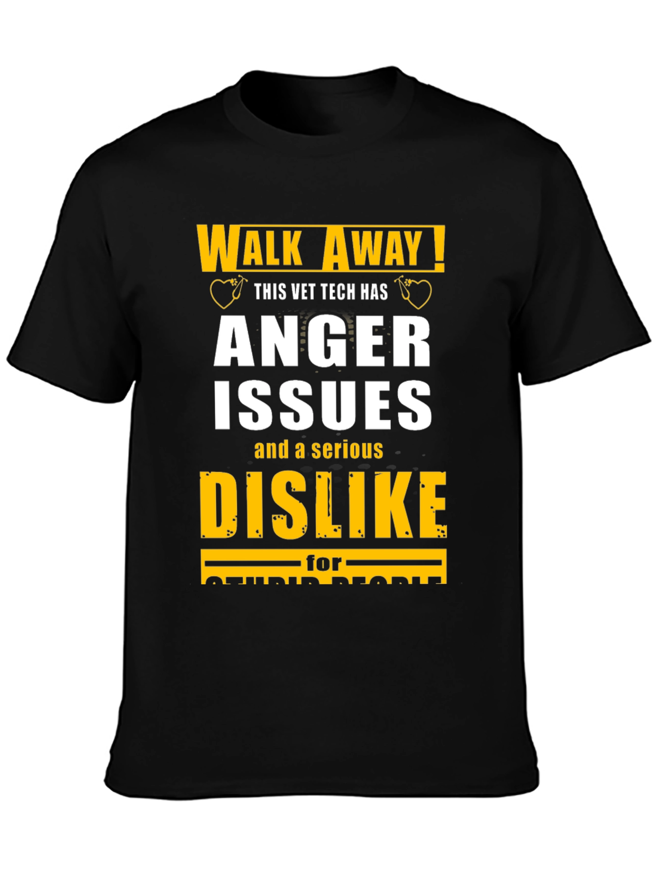 Vet Tech Anger Issues Graphic Tee