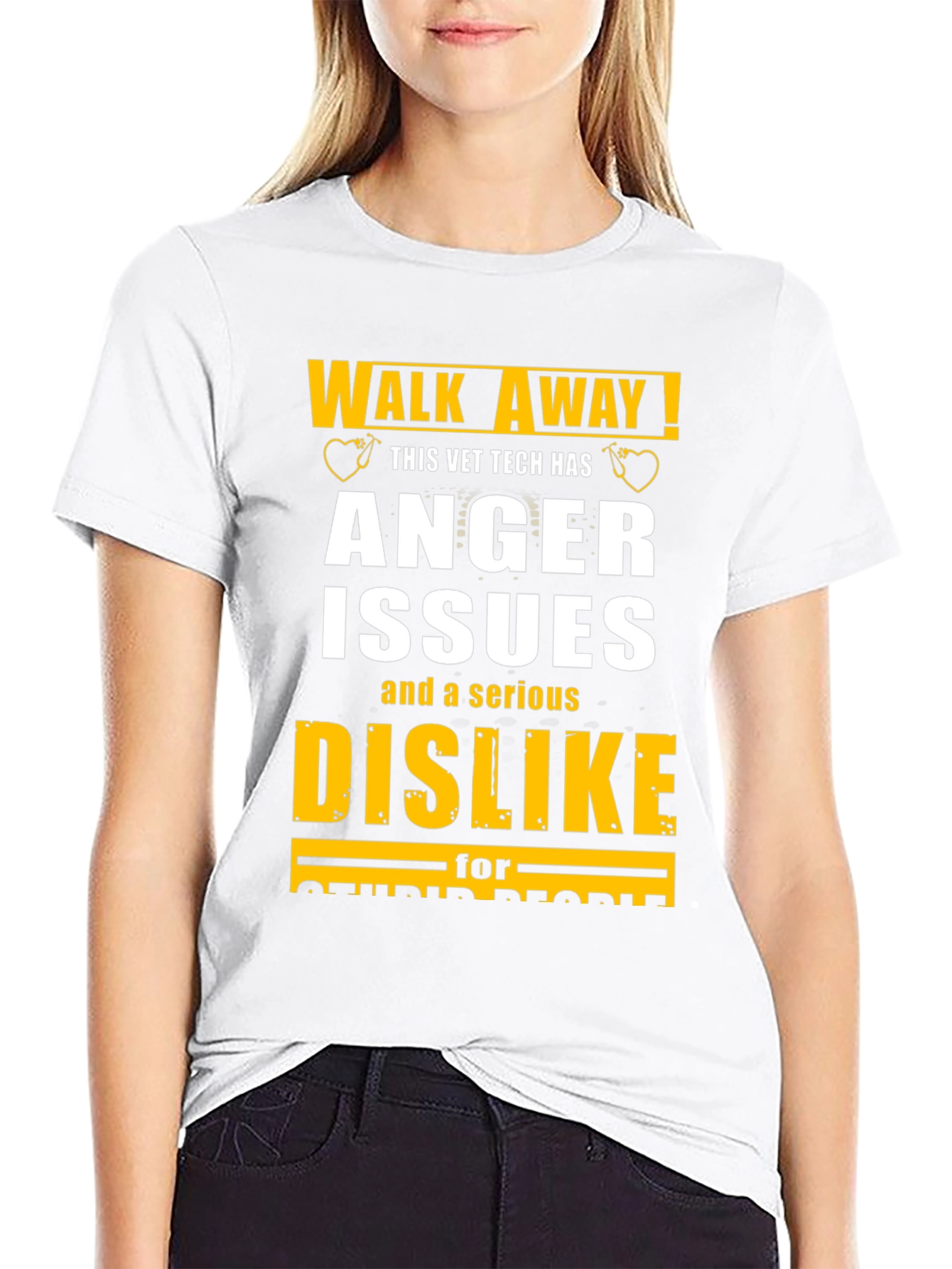 Vet Tech Anger Issues Graphic Tee
